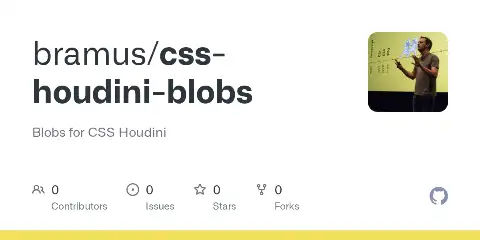 Preview of css-houdini-blobs