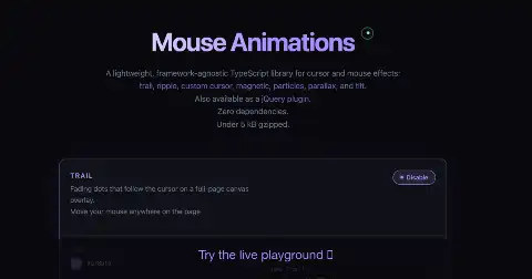 Preview of Mouse Animations