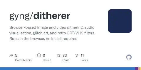 Preview of ditherer