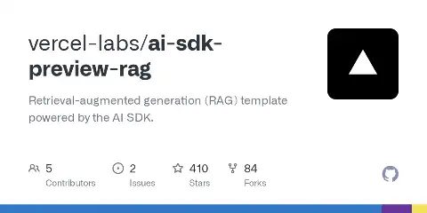 Preview of AI SDK Preview RAG