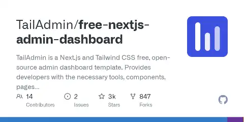 Preview of TailAdmin Next.js
