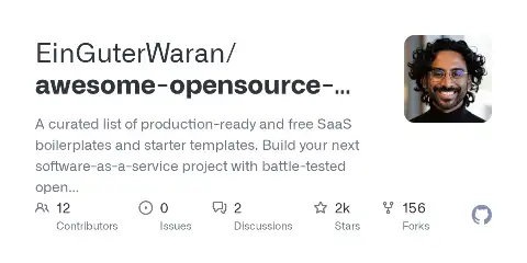 Preview of Awesome Open Source Boilerplates