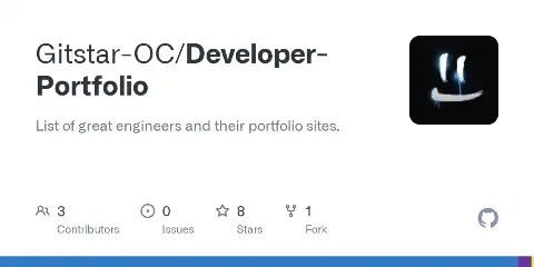 Preview of Developer Portfolio Directory