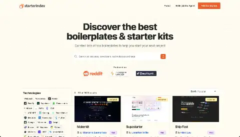 Preview of StarterIndex