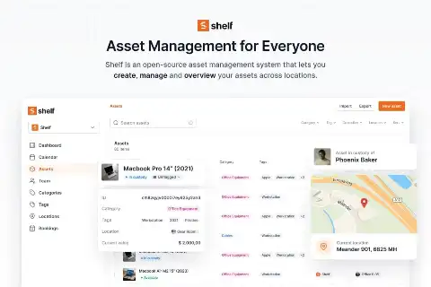 Preview of Shelf.nu