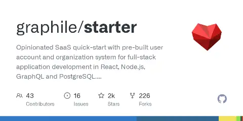 Preview of Graphile Starter