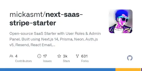 Preview of Next SaaS Stripe Starter