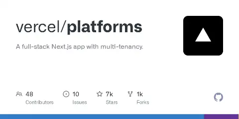 Preview of Vercel Platforms Starter Kit