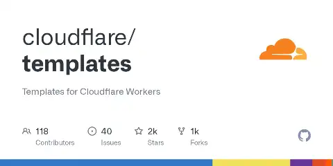Preview of Cloudflare Templates