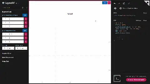 Preview of Layoutit Grid