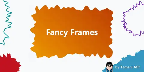 Preview of Fancy Frames