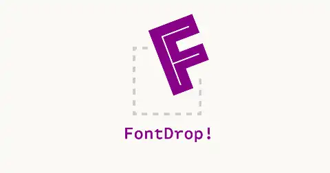 Preview of FontDrop