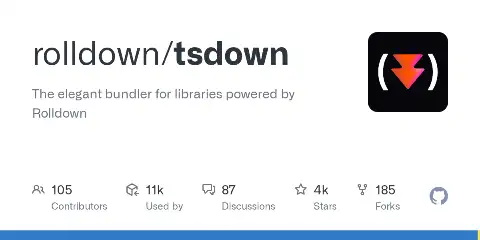 Preview of tsdown