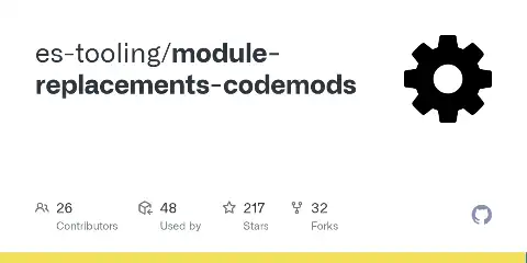 Preview of module-replacements-codemods