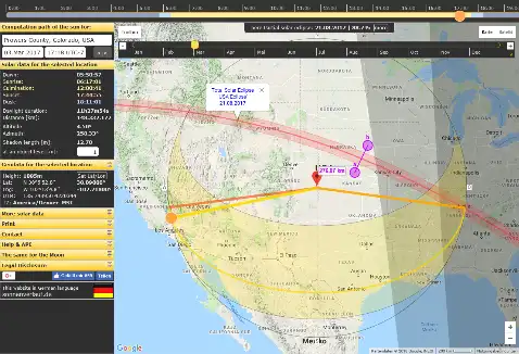 Preview of SunCalc