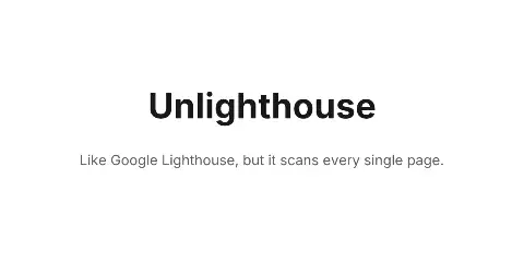 Preview of Unlighthouse