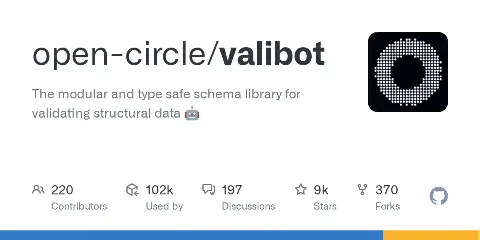 Preview of Valibot