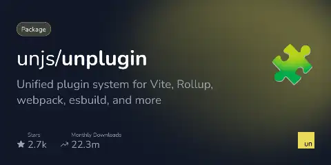 Preview of unplugin