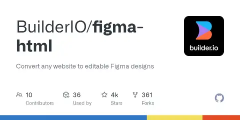 BuilderIO figma-html preview