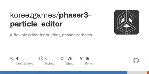 Preview of Phaser 3 Particle Editor
