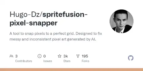 Spritefusion Pixel Snapper preview