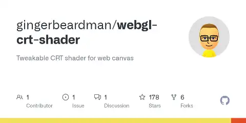 webgl-crt-shader preview