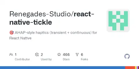 Preview of react-native-tickle