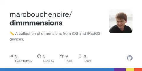 Preview of dimmmensions