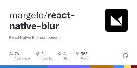 Preview of react-native-blur (Margelo)