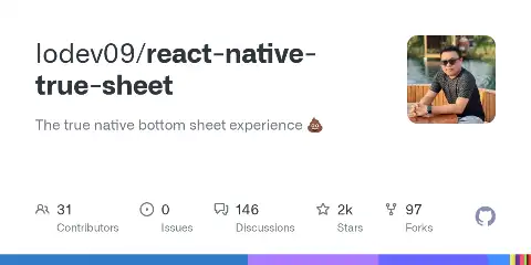 Preview of react-native-true-sheet