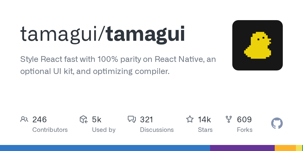 Preview of Tamagui