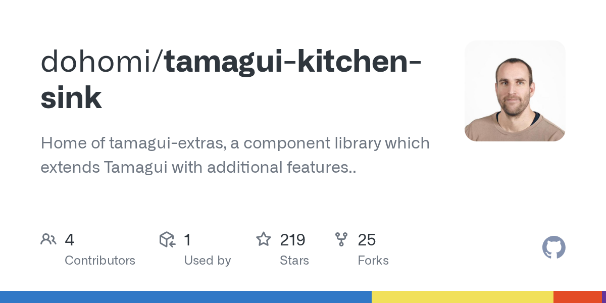 Preview of tamagui-extras / kitchen sink