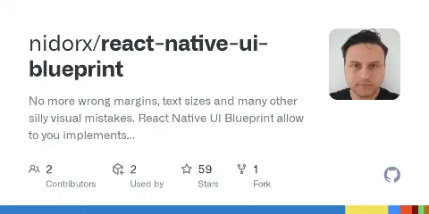 Preview of react-native-ui-blueprint