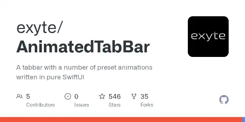 Preview of AnimatedTabBar