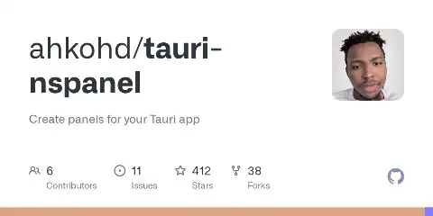 Preview of tauri-nspanel