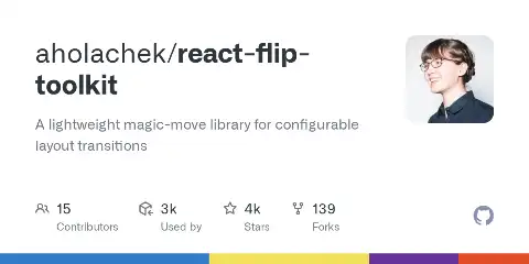 Preview of react-flip-toolkit