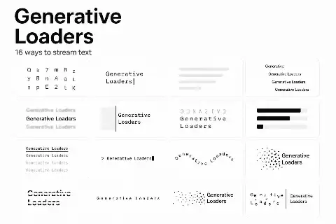 Preview of Generative Loaders