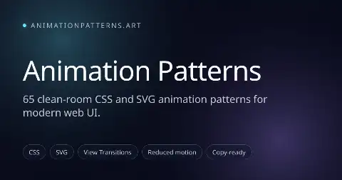 Preview of Animation Patterns