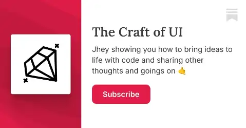 Preview of The Craft of UI