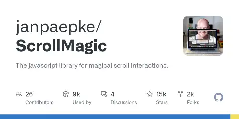 Preview of ScrollMagic