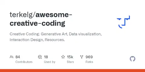 Preview of awesome-creative-coding
