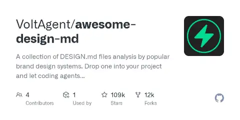Preview of awesome-design-md