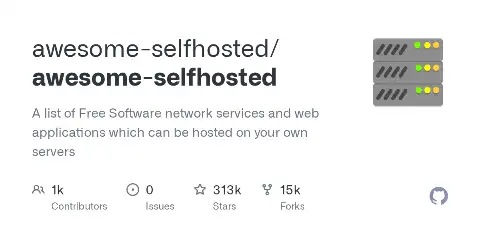 Preview of awesome-selfhosted