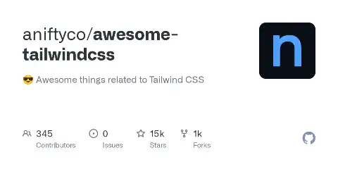 Preview of awesome-tailwindcss