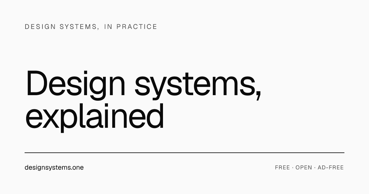 Preview of DesignSystems.one