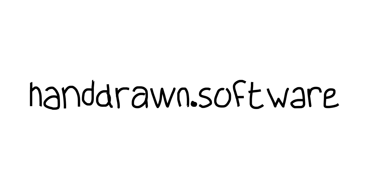 Preview of HandDrawnFont