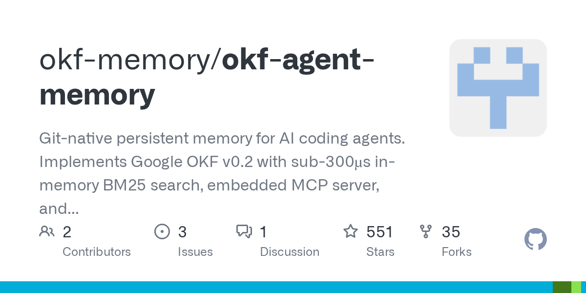 Preview of OKF Agent Memory