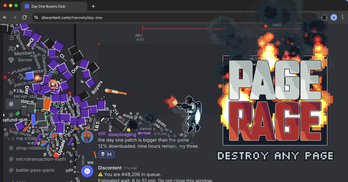 Preview of Page Rage
