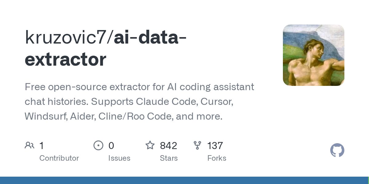 Preview of AI Data Extractor