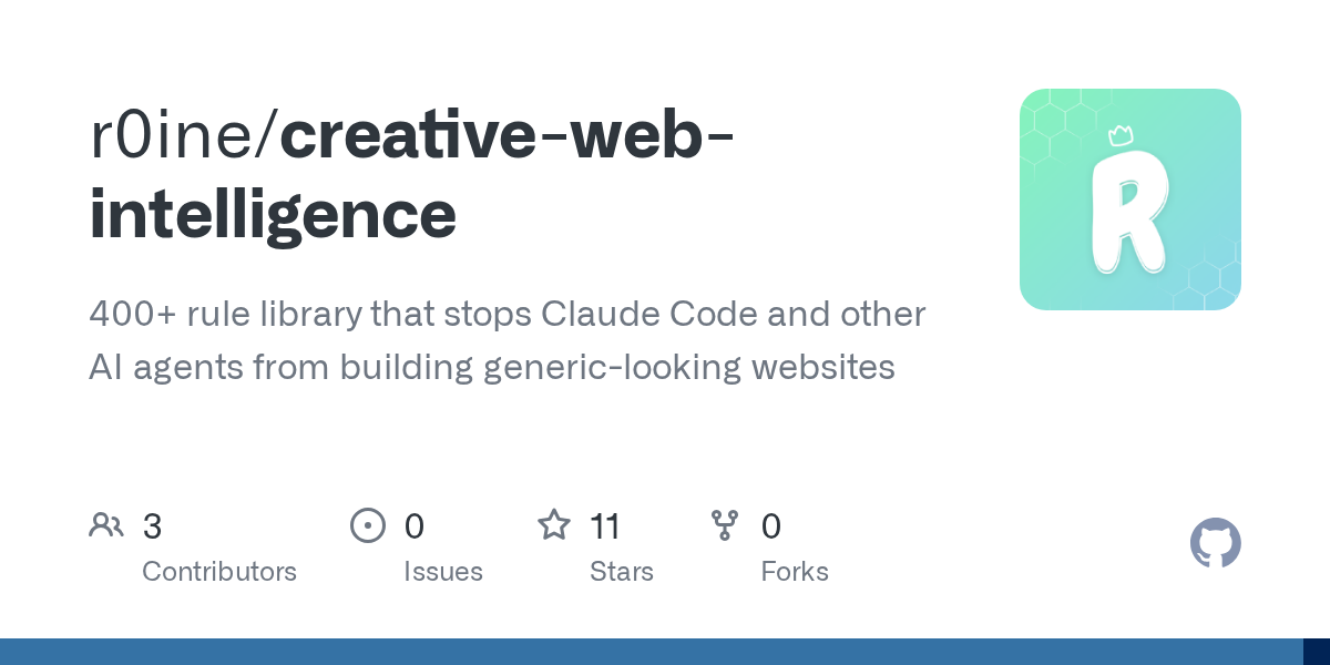 Preview of Creative Web Intelligence